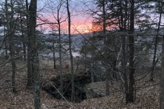 The limestone bluffs offer unique landscapes