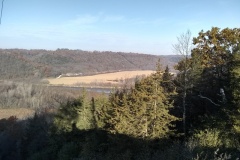 View from the West side of property